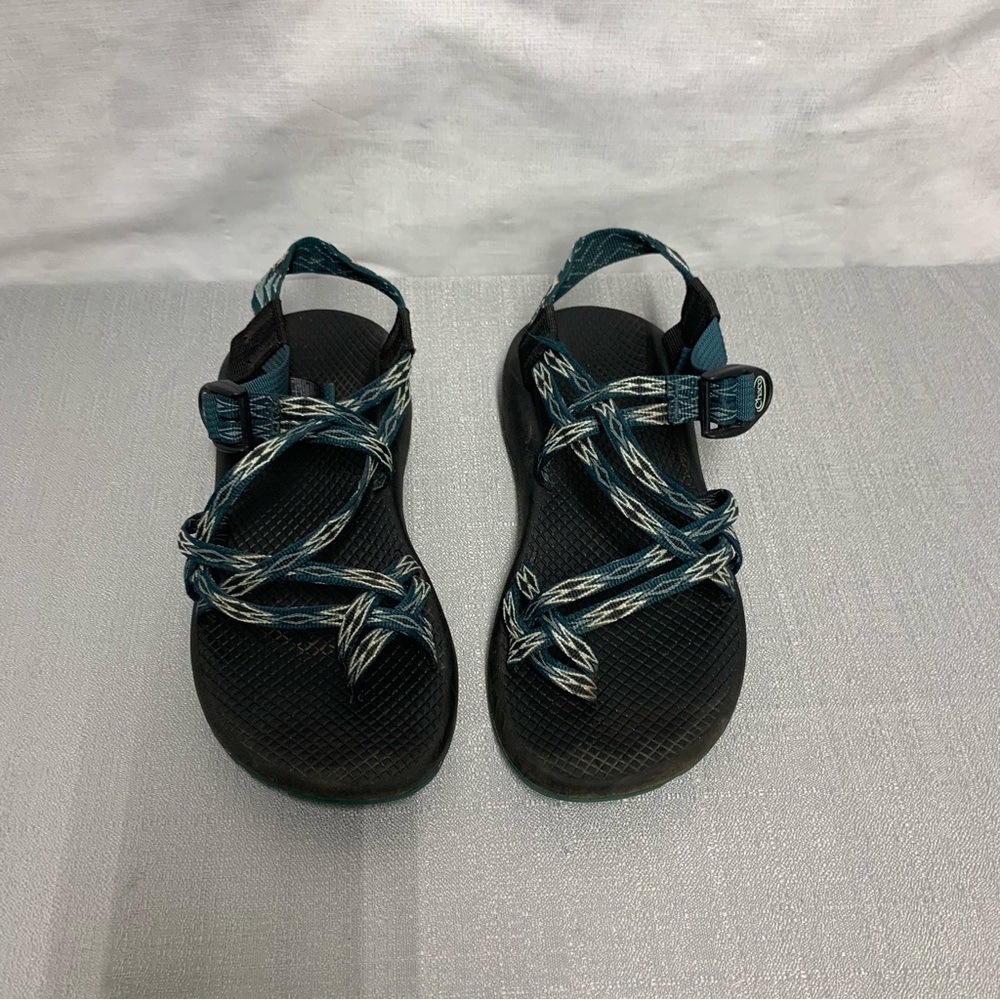Chaco Zx2 Classic Athletic Sandals Angular Teal J106124 Women’s Size 8